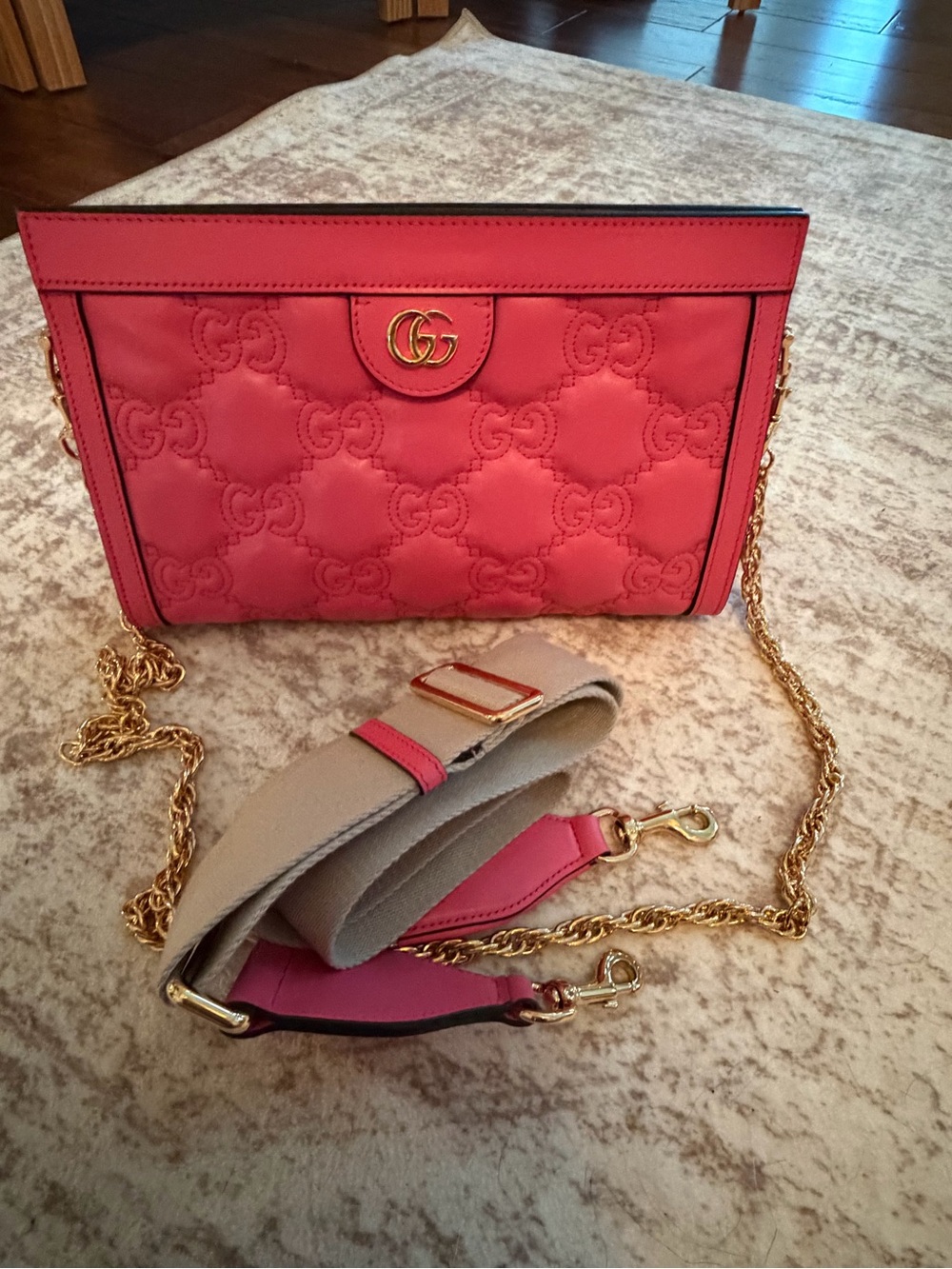 Gucci GG Matelassé Shoulder/Crossbody Bag - Picture 8 of 14